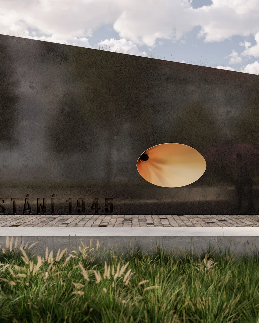 Visualization of Prague Uprising monument via RSAA/ZAN Studio